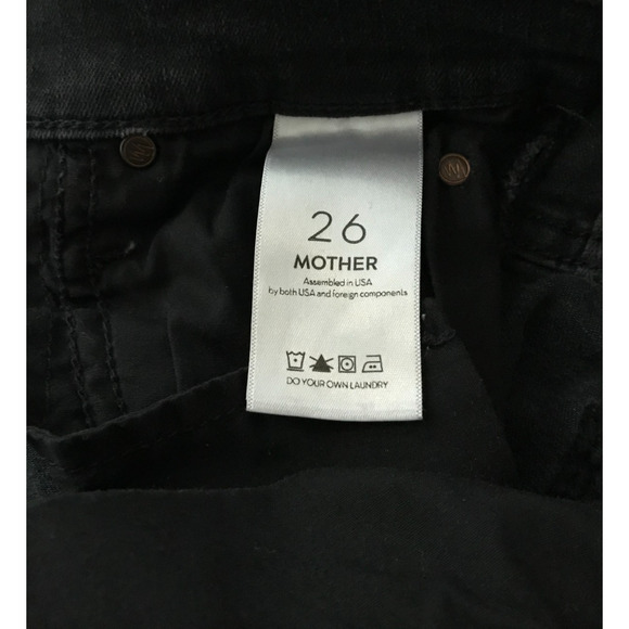 Mother Stunner Zip Ankle Step Fray Not Guilty Wash Jeans - Size 26 - Picture 6 of 13